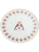 Porland Ruby Folk Dance Düz Tabak 27 cm - 1