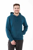2AS Oliver Erkek Kapüşonlu Sıfır Yaka Sweatshirt Lacivert - 1