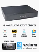 ExitCam 4 Kanal Xmeye Destekli Sesli Kayıt Özellikli DVR Kayıt Cihazı - 1