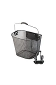 FONTE PS-CK-1604 BİSİKLET SEPETİ TEL TAK-ÇIKAR SİYAH - 1
