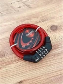 XBYC 4522 BİSİKLET ŞİFRELİ KİLİT SİYAH MAVİ - 1