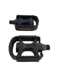 PEDAL BRT ÇOCUK BİSİKLETİ 16 JANT İÇİN PLASTİK BİLYASIZ  REFLEKTÖRLÜ ÇİFT SİYAH - 1