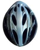 HELMET SPORT SAFETY KASK BİSİKLET KAYKAY PATEN İÇİN 54-60 CM SİYAH SILVER BH17-6 - 2
