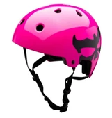 KALİ MAHA KASK BMX KAYKAY PATEN NEON PEMBE L(59/61) - 1
