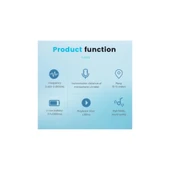 Bt35 Kask Kulaklık Bluetooth 5.0 Motosiklet Interkom Su Geçirmez Kablosuz Kulaklık - 7