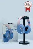 Sn-36 On-ear Kafa Üstü Kablosuz  Kulaklık Bluetooth 5.1  Blue - 1