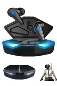 K-55 True Kablosuz Oyuncu Kulaklığı Işıklı Kulakiçi Bluetooth Kulaklık 5.0 - 1