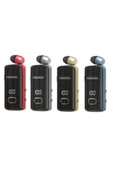 F580 Dijital Göstergeli Makaralı Titreşimli Bluetooth Kulaklık Mavi - 5