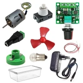 Kutulu 6 in 1 Motor ve Lamba Deney Seti (6 Devre) - Öğrenci Elektrik Devresi thumbnail 1