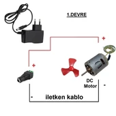 Kutulu 6 in 1 Motor ve Lamba Deney Seti (6 Devre) - Öğrenci Elektrik Devresi thumbnail 2