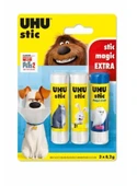 Uhu Stic 8.2gr 2+1 Bonus Pack Lisanslı Katı Yapıştırıcı / 37395 - 3