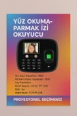 KABLOSUZ-WİFİ YÜZ OKUMA PERSONEL TAKİP-MAAŞ PUANTAJ  PROGRAMI - (10 KART HEDİYELİ) - 1