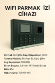 Wifi Parmak İzi Personel Takip Cihazı-Maaş Programı - (10 KART HEDİYELİ) - 3