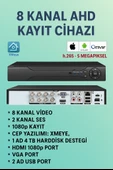 8 Kanal 5mp Ahd Dvr Xmeye Kayıt Cihazı thumbnail 1