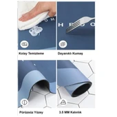 Oval Süper Emıcı Banyo Paspası - 4