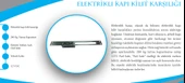 Fail Safe Elektronik Kapı Kilit Karşılığı-(Enerji yokken açık ) - 2