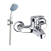 Mix Banyo Bataryası Duş Başlığı Hortum Seti Duş Armatür Takımı - 2