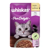 Whiskas Whiskas Pure Delight Tavuklu Jöleli 85 Gram - 1