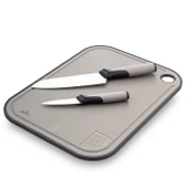 Jumbo Smart Grey Kesme Tahtası ve 2'li Bıçak Seti - 5