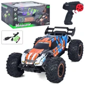 9010-5F 1:10 Kumandalı 40 CM Şarjlı Dev Off-Road Araba – 15KM/H Hızlı, 2.4GHz RC Arazi Aracı - 1