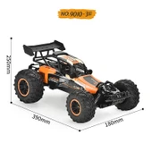 9010-3E 1:10 Kumandalı 40 CM Dev Off-Road Araba – Şarjlı, 2.4GHz, Yüksek Hızlı RC Arazi Canavarı - 1