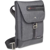 Brenthaven Collins Vertical Messenger - Graphite Dikey Notebook Çantası - 2