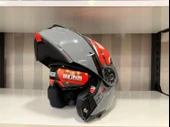 KASK MT GENESİS SV A12 ÇENE AÇILIR NARDO GRİ thumbnail 2