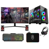 Gaming Pc intel i5 13500 32Gb Ddr4 1Tb M2 Nvme 8Gb Rtx3050 31.5" Oyun Bilgisayarı thumbnail 1