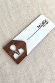 Müdür Kapı Tabelası – MDF Ofis Oda İsimliği | 19x7 cm Çift Katmanlı - 2