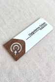 Uygulama Odası Kapı Tabelası – MDF Yönlendirme Levhası | 19x7 cm Çift Katmanlı - 2
