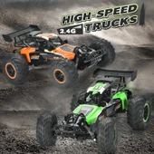 9010-3E 1:10 Kumandalı 40 CM Dev Off-Road Araba – Şarjlı, 2.4GHz, Yüksek Hızlı RC Arazi Canavarı - 2