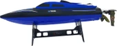 H100 RC Hız teknesi su geçirmez yüksek hızlı 35 CM Mavi RENK - 3
