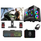 Gaming Pc intel i5 12500 32Gb Ddr4 1Tb M2 Nvme 8Gb Rtx3050 27" Oyun Bilgisayarı thumbnail 1