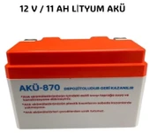 AKÜ 12V / 11 AH LİTYUM AKÜ STL11AH - 1