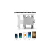 Alüminyum Gövdeli Metal Gidon Bağlantılı Motosiklet Telefon Tutucu 7 İnç Xl - 7