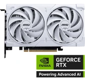 MSI VGA GEFORCE RTX 5060 8G VENTUS 2X OC WHITE RTX5060 8GB GDDR7 128B DX12 PCIE 5.0 X16 3XDP 1XHDMI - 2