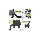 Alüminyum Gövdeli Metal Ayna Bağlantılı Motosiklet Telefon Tutucu 7 İnç Xl - 3