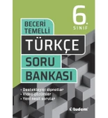 Tudem 6.Sınıf Türkçe Soru Bankası Beceri Temelli - 1