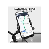 Otommatik Model Motosiklet Telefon Tutucu Ayna Bağlantılı - 3