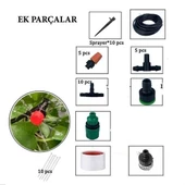 Buffer® 10 Metre Bahçe Damlama Sulama Sistemi Seti Hortum Ve Ek Parçaları - 4
