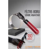 Modacar 180 Derece Çelik Çemberli Filtre Sökme Anahtarı - Boru Sökme Anahtarı - 1