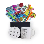 Geçmişten Gelen Mutluluk! Siyah Hediye Kutusu ve Düzelcez İnşallah Şu Olaylar Bir Bitsin Baskılı Kupa Bardak - 2