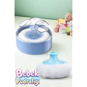 Modacar Bebek Pudralığı -  Puff Pudralık - Bebek Pudrası Pufu - 1