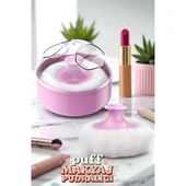 Modacar Makyaj Pudralığı -  Puff Pudralık - Makyaj Pudrası Pufu - 1