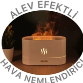 Mucit Home  Alev Efektli Mini Şömine Hava Nemlendirici 180 mL - 1
