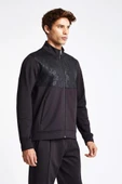 Lescon 24NTEL001135-633 Siyah Erkek Fermuarlı Sweatshirt - 5