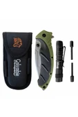 Columbia Tactical Set Fst-3070a Haki Çakı+fener - 1
