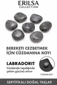 Sertifikalı Cüzdan Boy Yansımalı Labradorit Taşı – Spekrolit Güçlü Sezgi ve Koruma Hissi Sağlar - 1