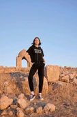 Kapüşonlu "Never Give Up" Eşofman Takımı - 2