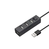 Usb Hub 4*Usb Siyah HDX7003 - 1